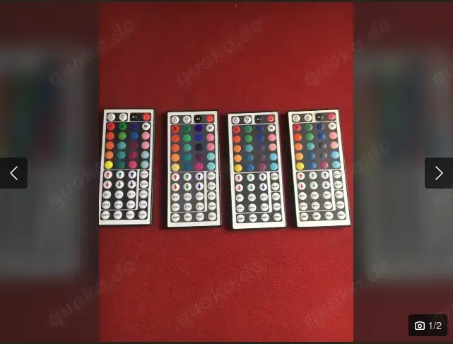 LED Licht Fernbedienung Lichterkette, 4 Stück, Neu LED Licht Fernbedienung Lichterkette, 4 Stück, Neu