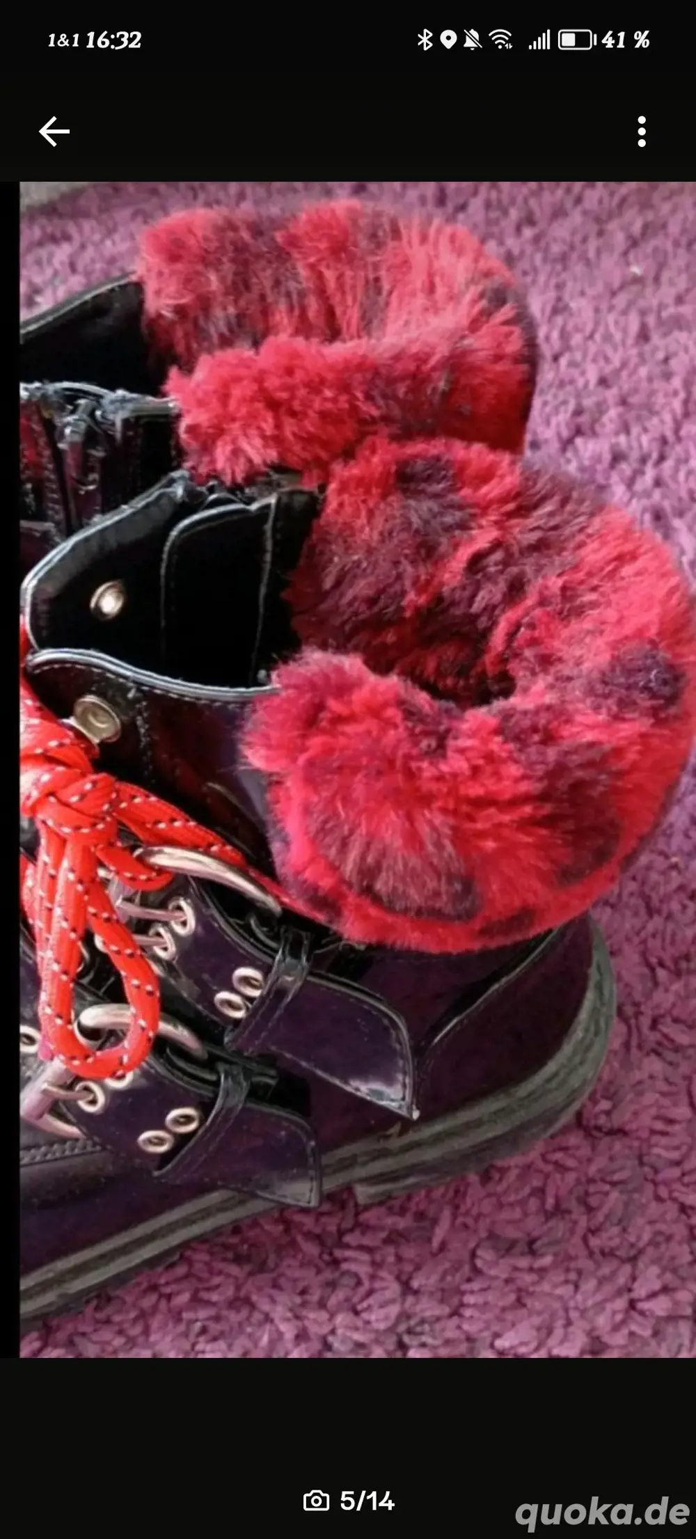 Pepe London Stiefel 38 lack Pepe London Stiefel 38 lack