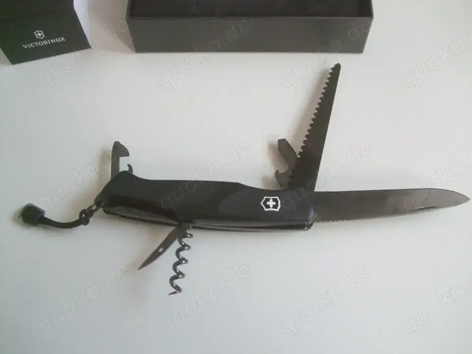 Victorinox Taschenmesser Multitool Ranger 55 Grip Onyx Black, unbenutzt in OVP