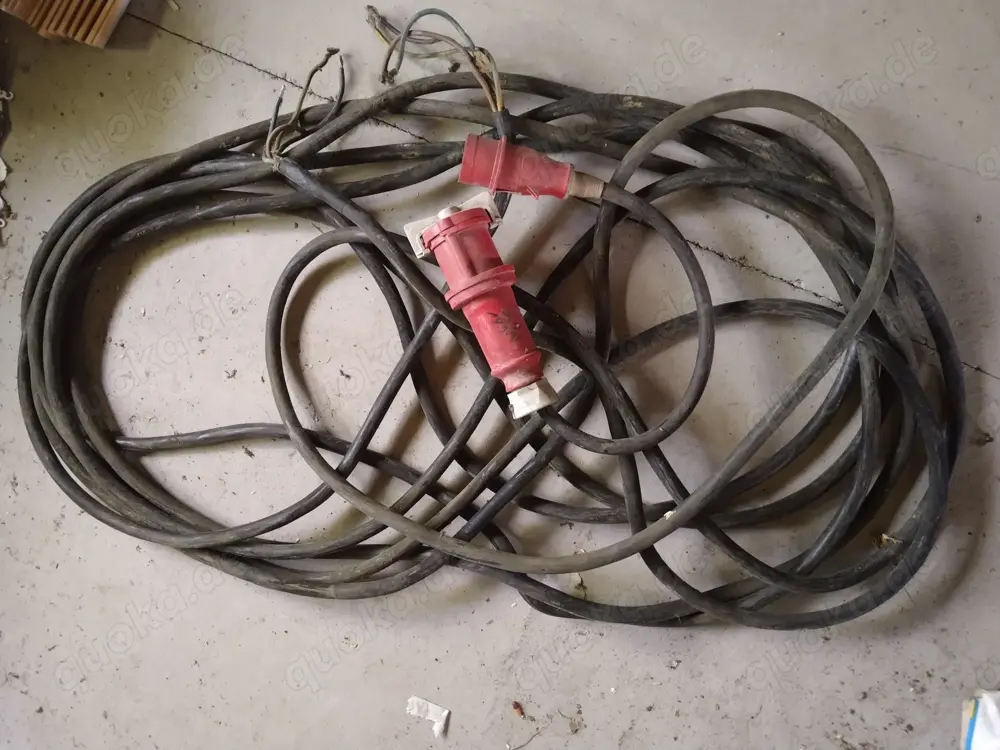 Anschlusskabel für Baukran 64 Ampere cc. 25 m Anschlusskabel für Baukran 64 Ampere cc. 25 m