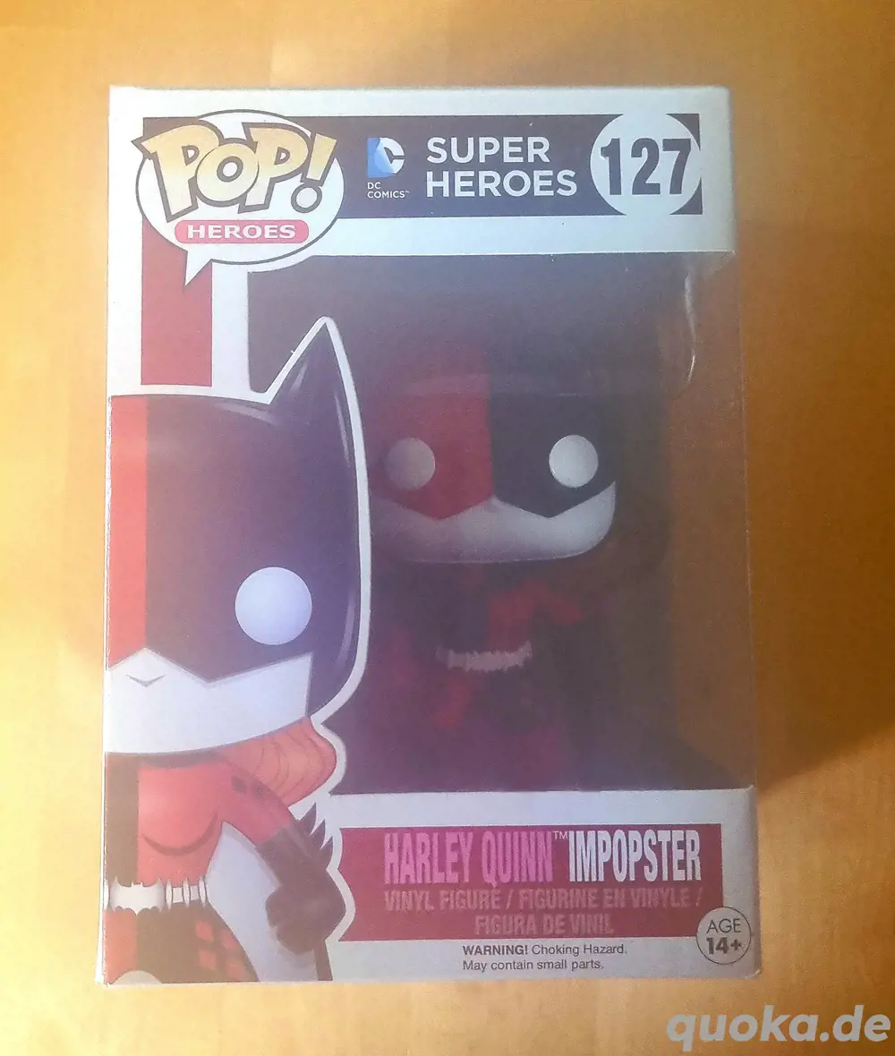 Funko Pop! Heroes #127   Harley Quinn Imposter (mit OVP, neuwertig)