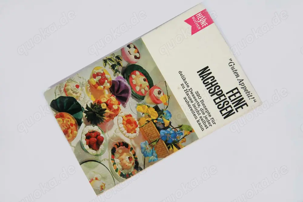 Feine Nachspeisen: 320 Rezepte für delikate Desserts Heyne Bücher 60er