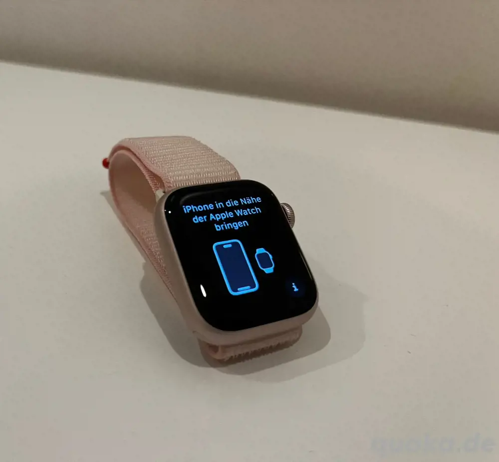 Apple Watch serie 9 , 41mm , GPS cellular , pink aluminium Apple Watch serie 9 , 41mm , GPS cellular , pink aluminium