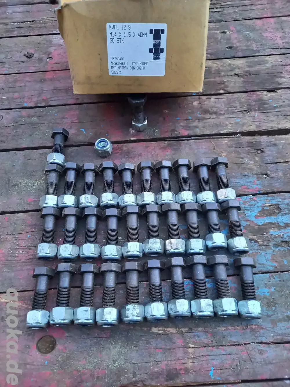 Feingewinde Schrauben M 14x40 