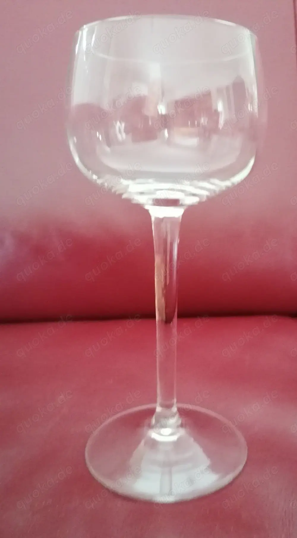 S U C H E  drei alte Wein- , Stängel- , Stengelgläser