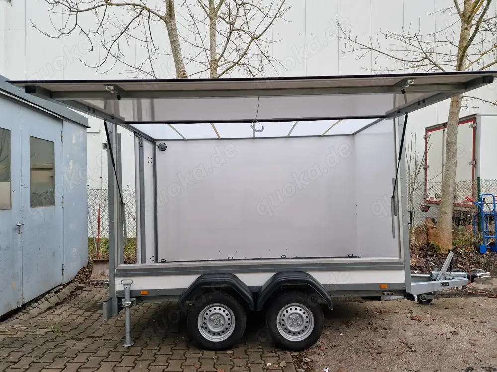 Brenderup Kofferanhänger mit Verkaufsklappe 