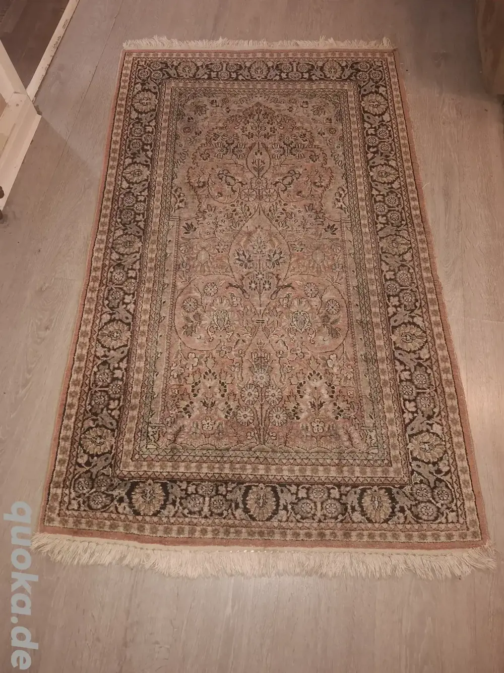 Teppich Seide Keschan Handgeknüpft 