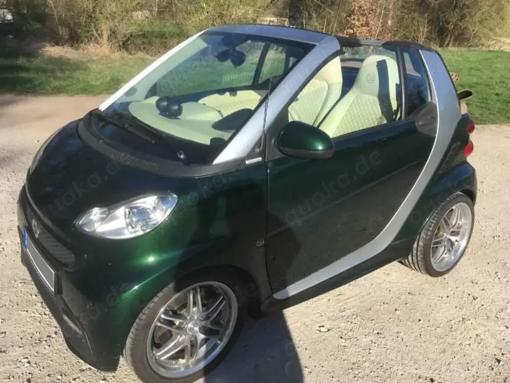 smart forTwo Cabrio Brabus "Tailor Made" Leder + Verdeck beige