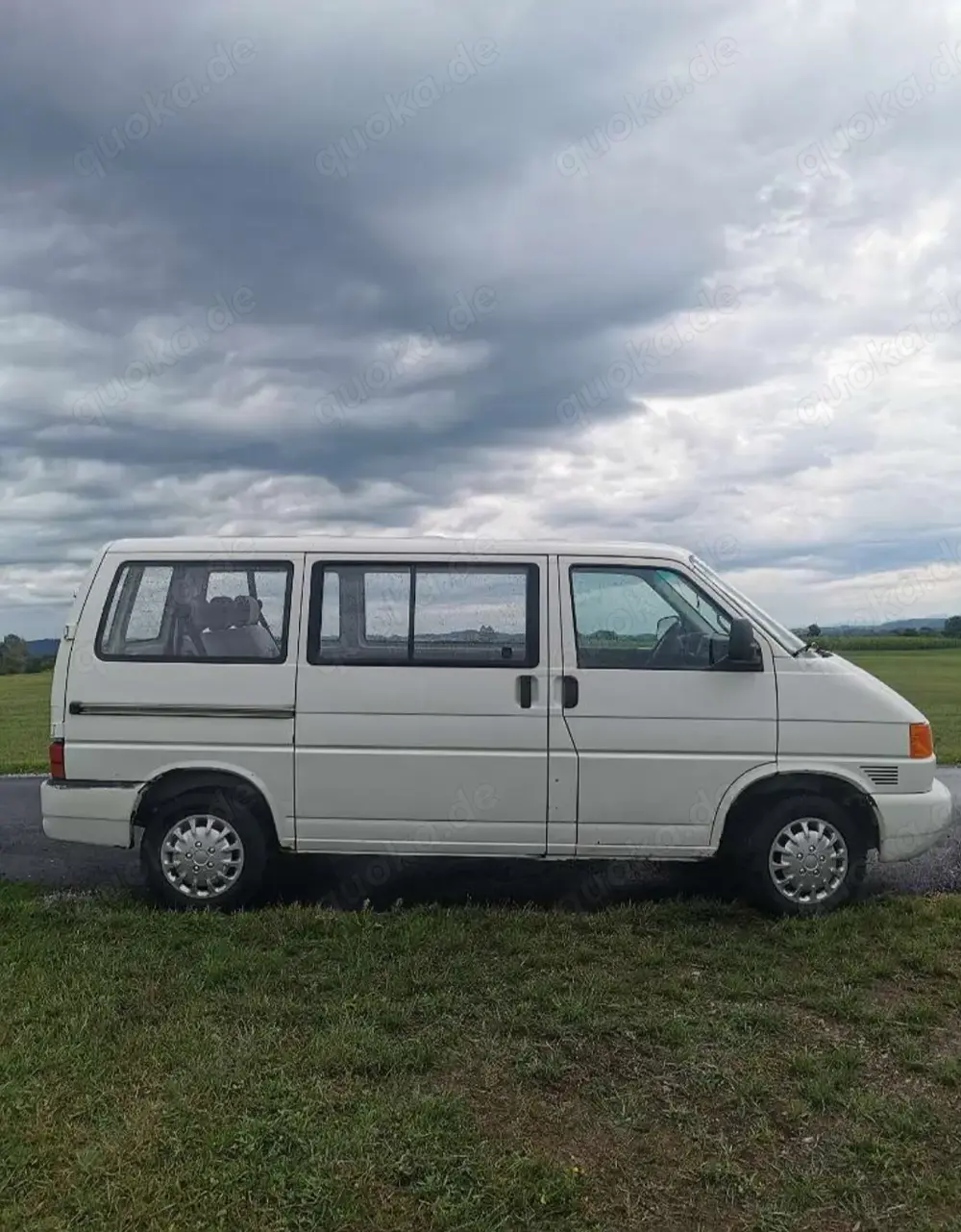 VW T4 Multivan weiss 8fach bereift
