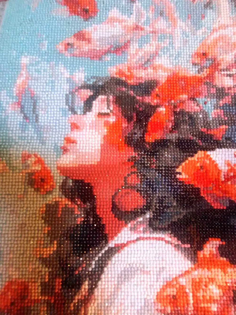 Diamond painting fertiges Bild Fische Diamond painting fertiges Bild Fische