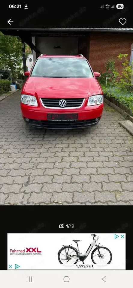 Volkswagen Touran Trendline Tüv Neu 7 Sitzer