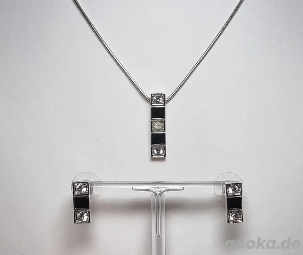 O.Weber Halskette Anhänger & Ohrringe | Schmuckkonvolut | Nachlass | Schmuck