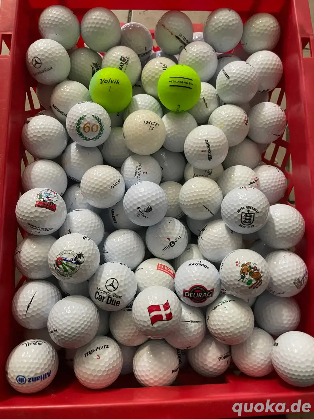 Golfbälle Markenmix 345 Stück