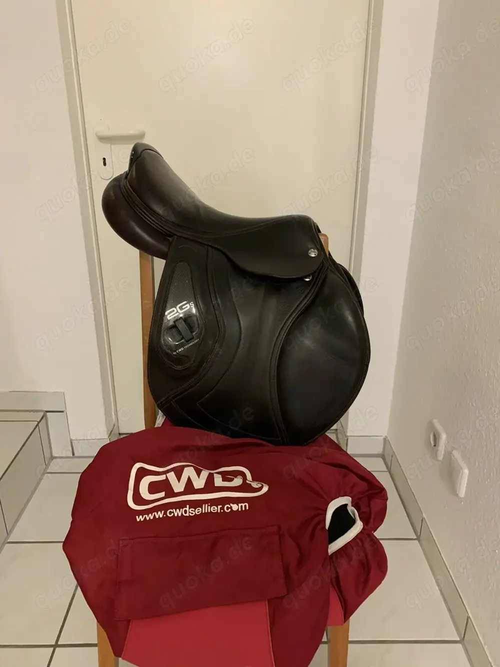 CWD 2Gs TR Springsattel Braun 17  Gebraucht Sehr Gut Erhalten