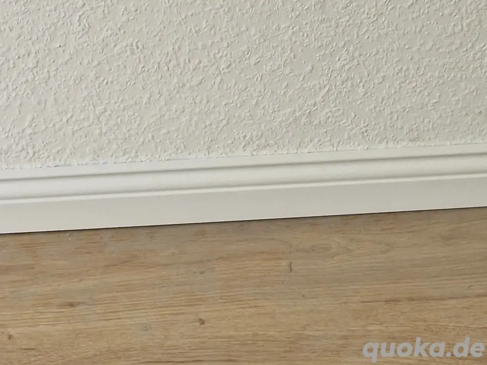 Laminatleisten in Weiss ral9016
