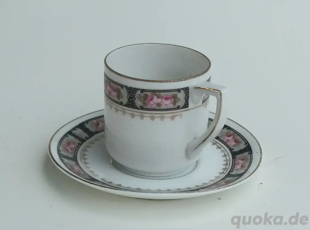 ! ! !  Moccatasse "Porzellan Stadt Engsfeld"