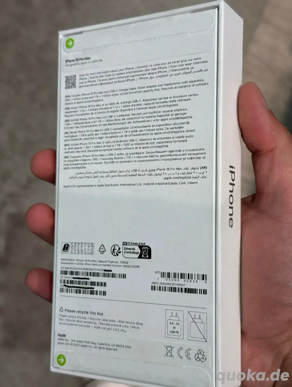 Iphone 16 Pro Max 256GB Iphone 16 Pro Max 256GB