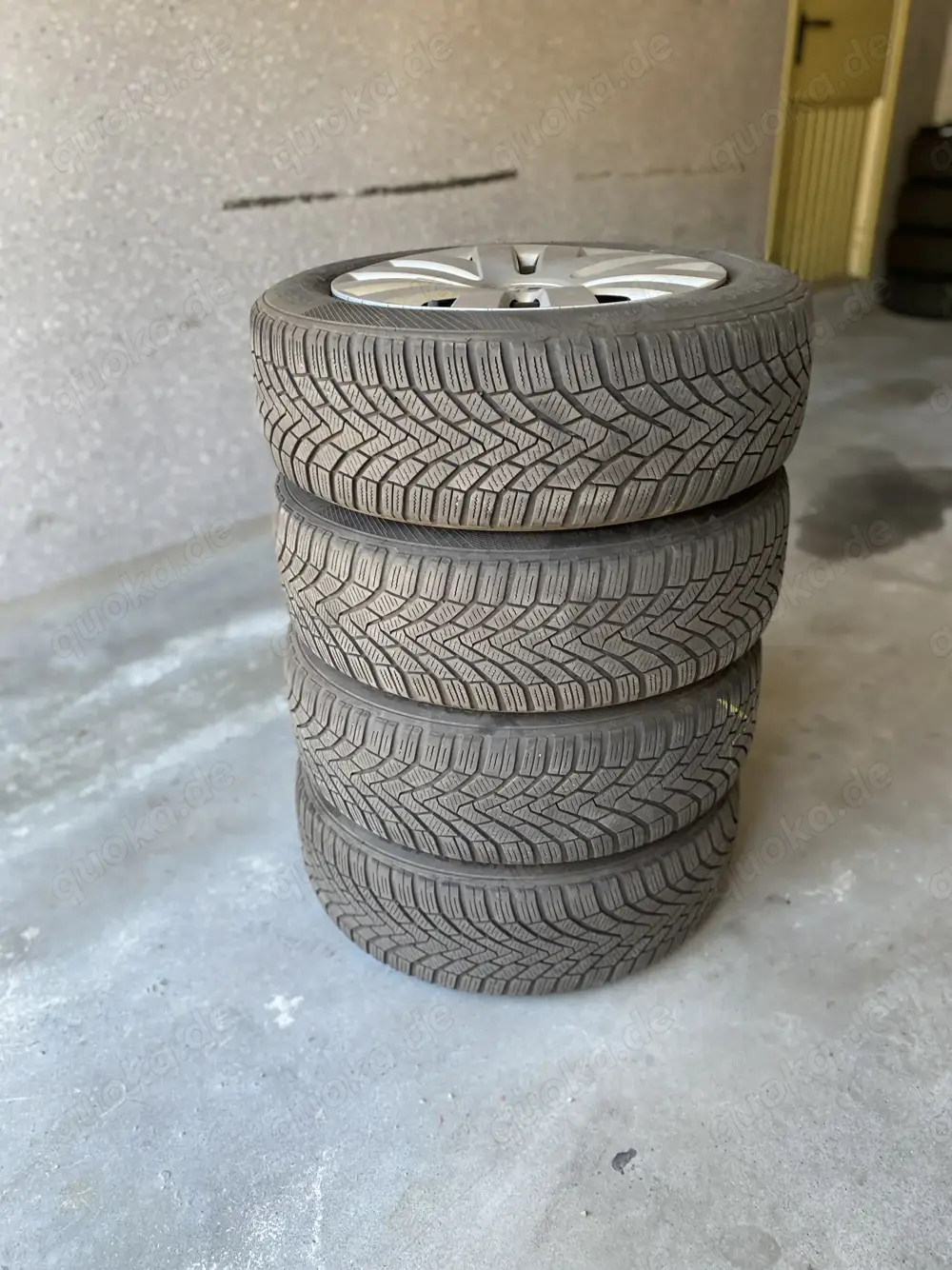 4 Winterreifen Conti Winter Contact TS 850, 185 60 R 15T