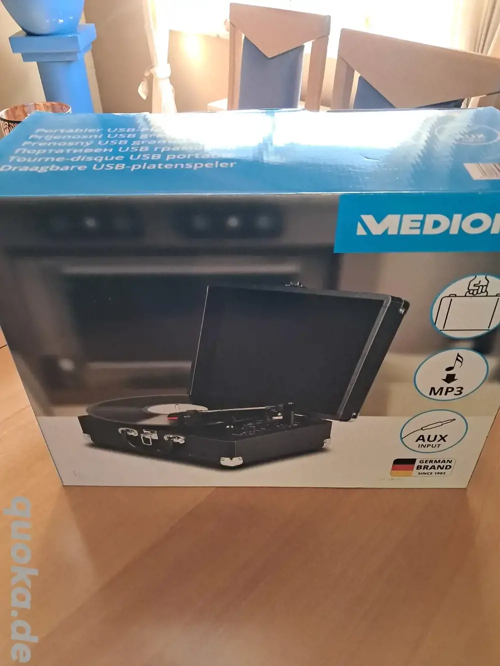 Plattenspieler Medion neu