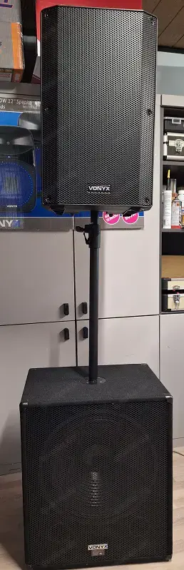 2000WATT Aktiv Spitzen Power, Bluetooth-USB, 18"Bass-15"Top, PA-Karaoke-DJ-Events, mehrere Lieferbar