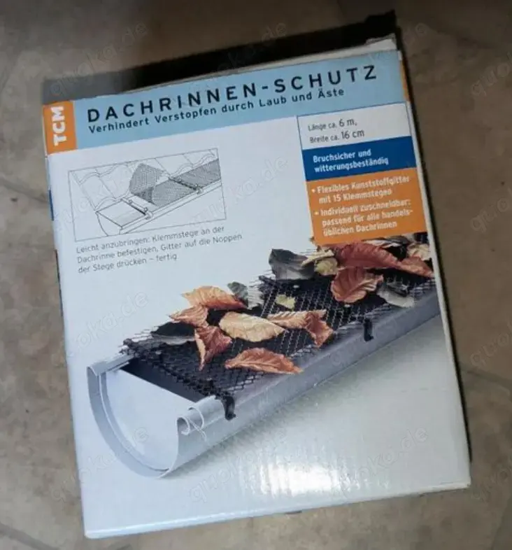 Dachrinnen-Schutz TCM neu OVP 