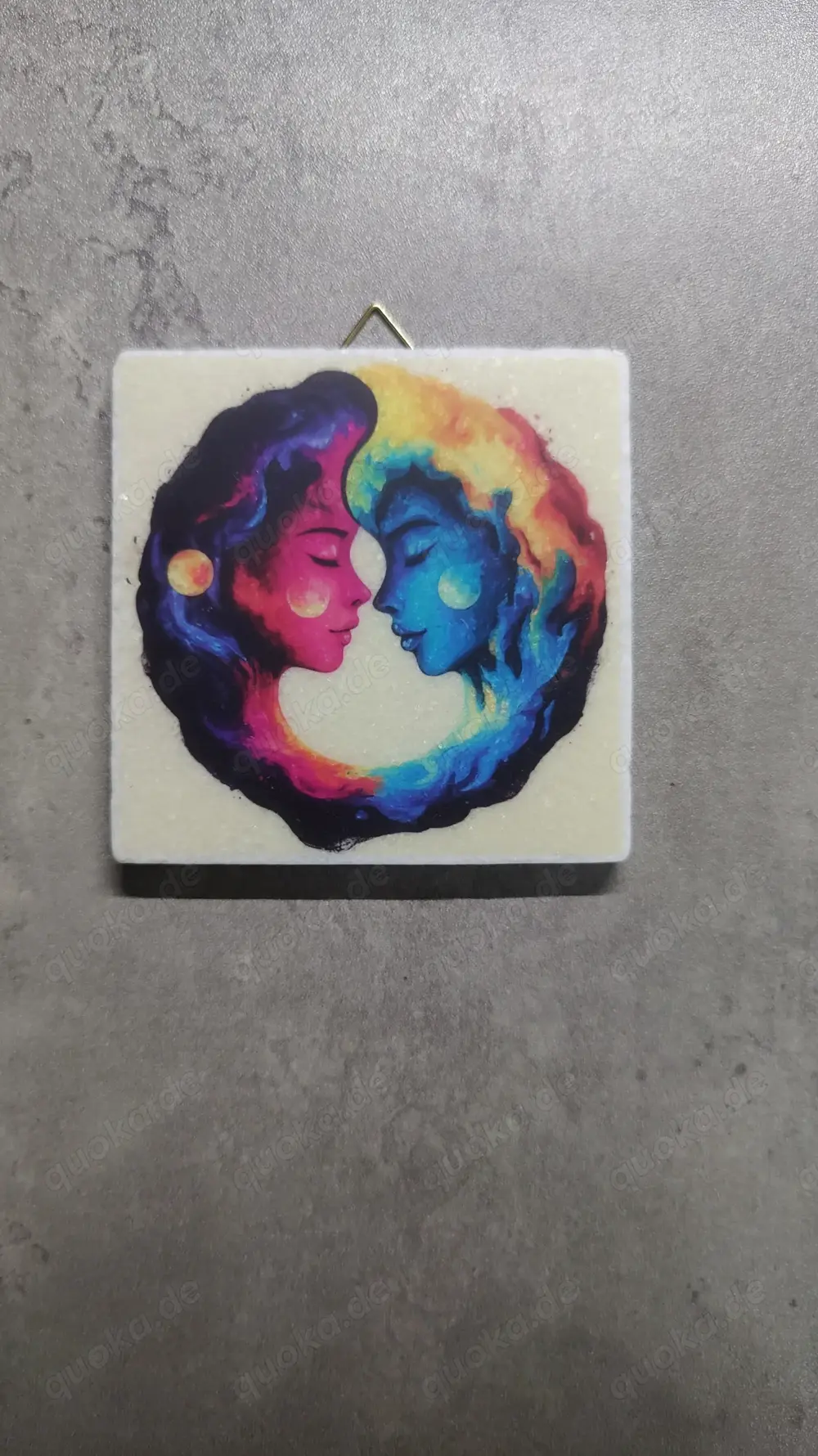 Yin Yang Bild, Meditationsbild, Yogabild, Achtsamkeitsbild, Yogadeko,