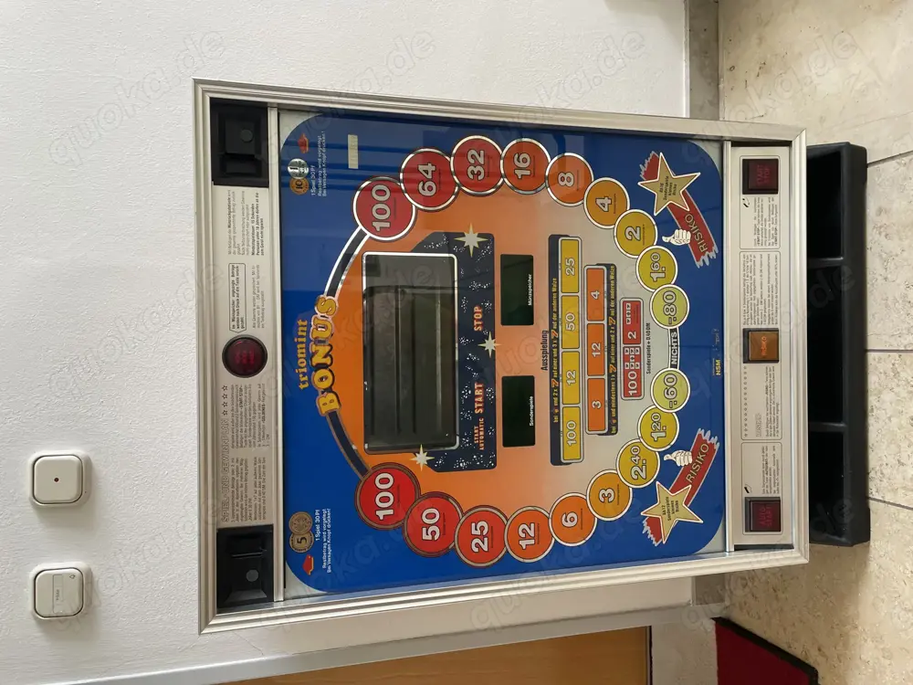Triomint Bonus Spielautomaten Leergehäuse