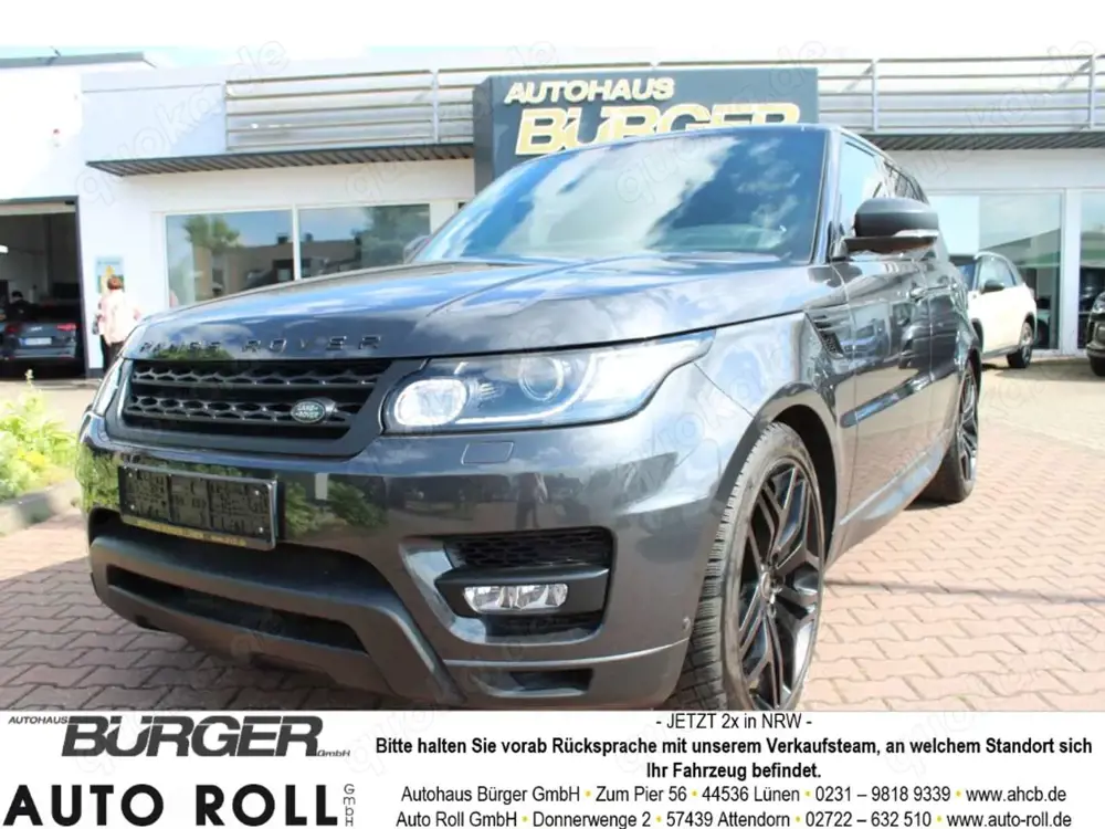 Land Rover Range Rover Sport HSE Dynamic AHK Leder Schiebedach Luftfederung