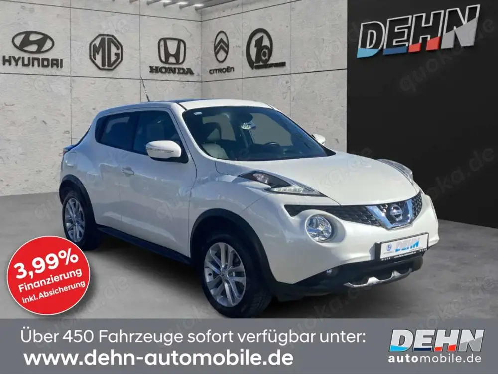 Nissan Juke 1.6 N-Connecta CVT Navi SHZ Leder Pano Kamera