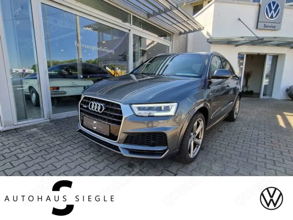 Audi Q3 2.0 TDI quattro sport S-Line Leder 19Zoll AHK Navi