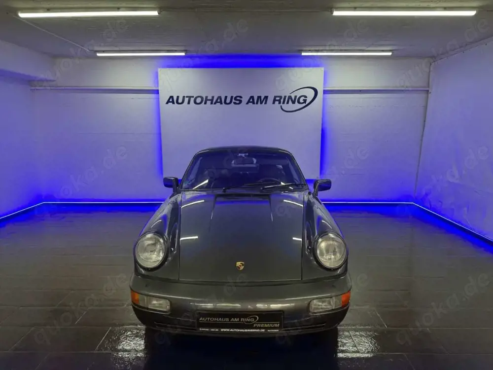 Porsche 964 Carrera 4 Targa ORIGINAL ZUSTAND LEDER NAVI