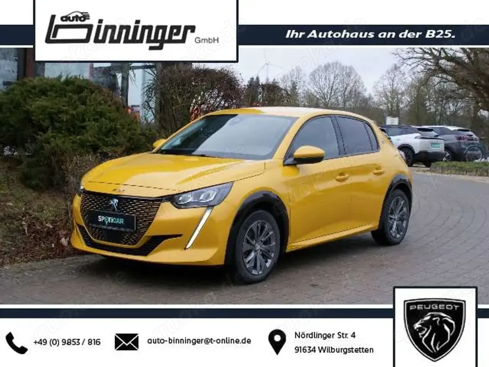 Peugeot e-208 Allure Pack Elektromotor 136 - 1.Hand/Sitzheizung Peugeot e-208 Allure Pack Elektromotor 136 - 1.Hand/Sitzheizung