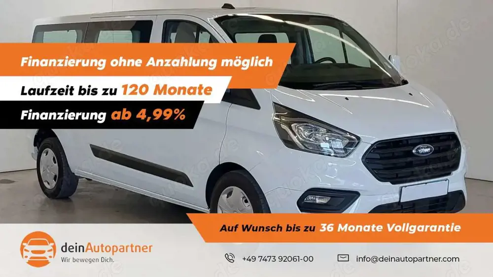 Ford Transit Custom 9-Sitzer /DAB/PDC/TEMPOMAT