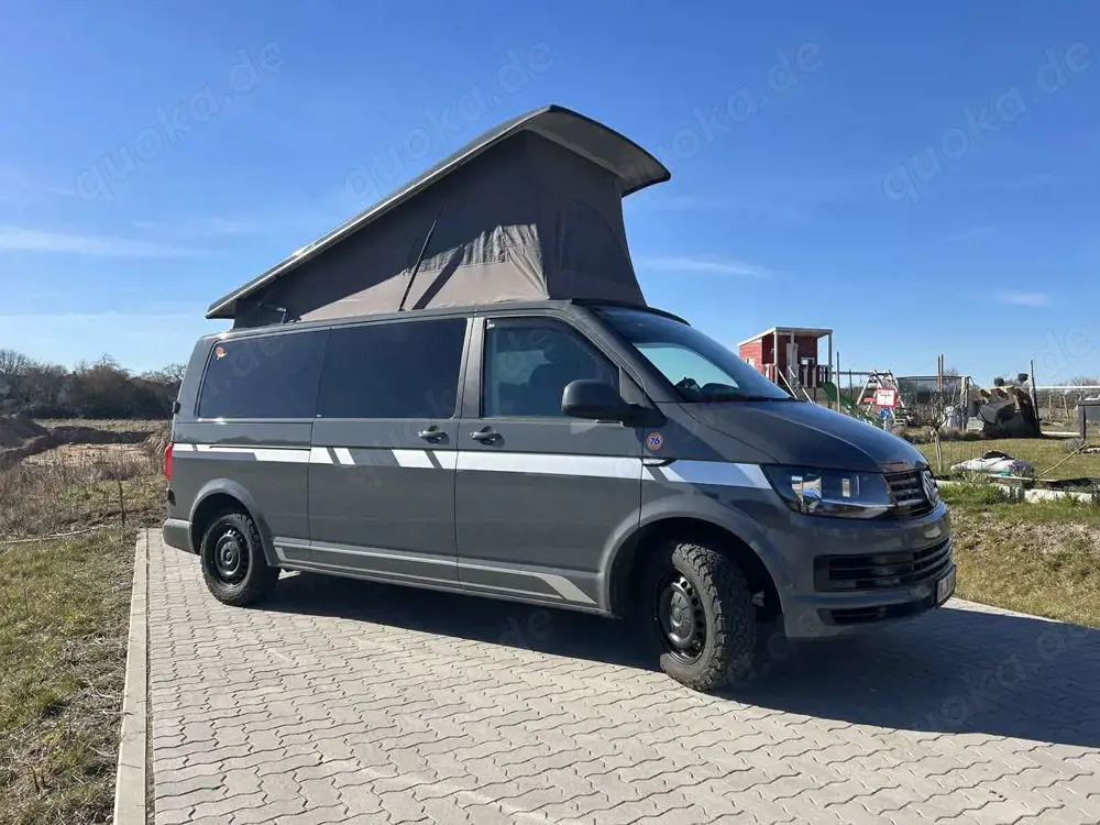 Volkswagen T6 Transporter Lang, wie California Schlafdach Camper Küche
