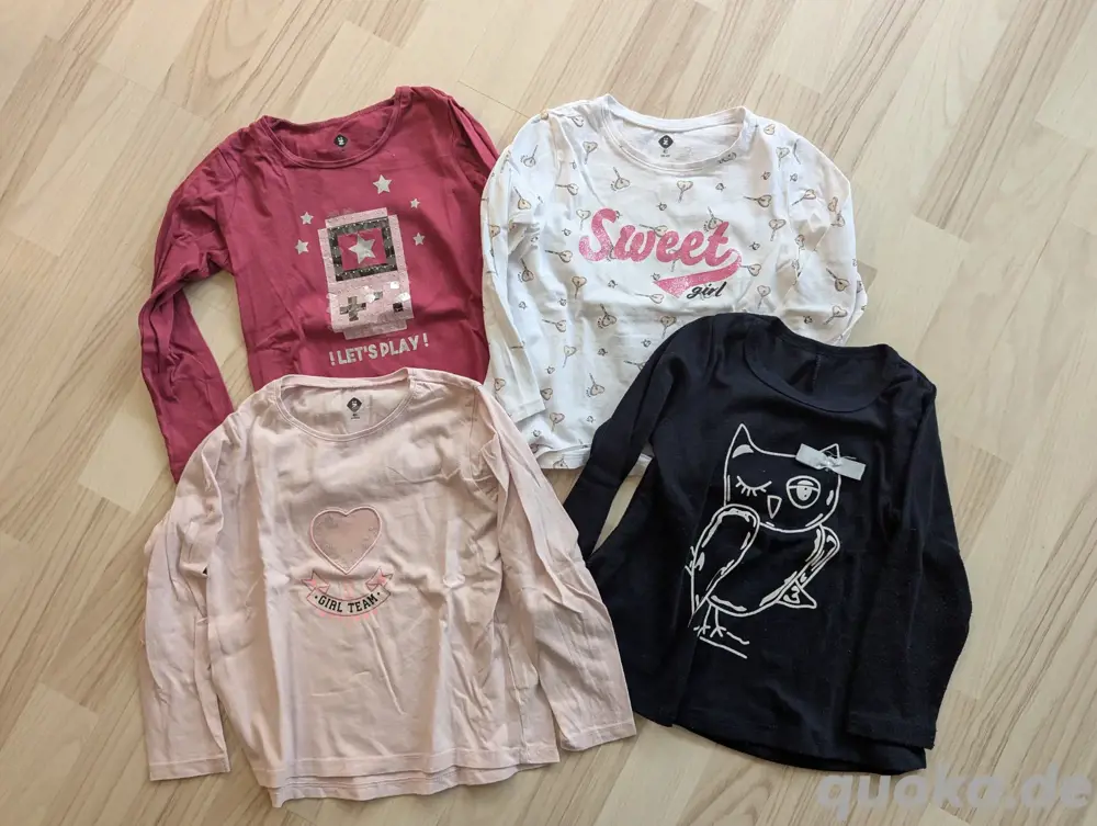 Langarmoberteile - Longsleeves - Mädchen - Größe  104