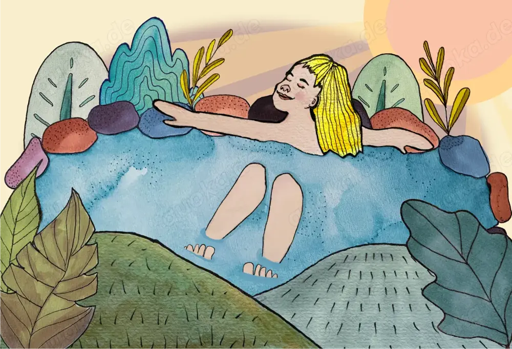 Akt zeichnen mit Modell stehen