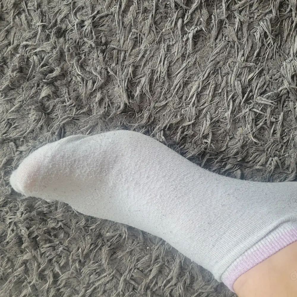 Getragene Socken 