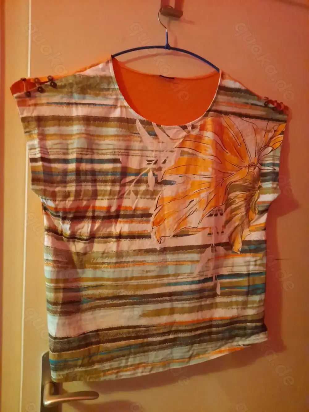 T-Shirt mit Muster aus 100% Baumwolle Cotton 