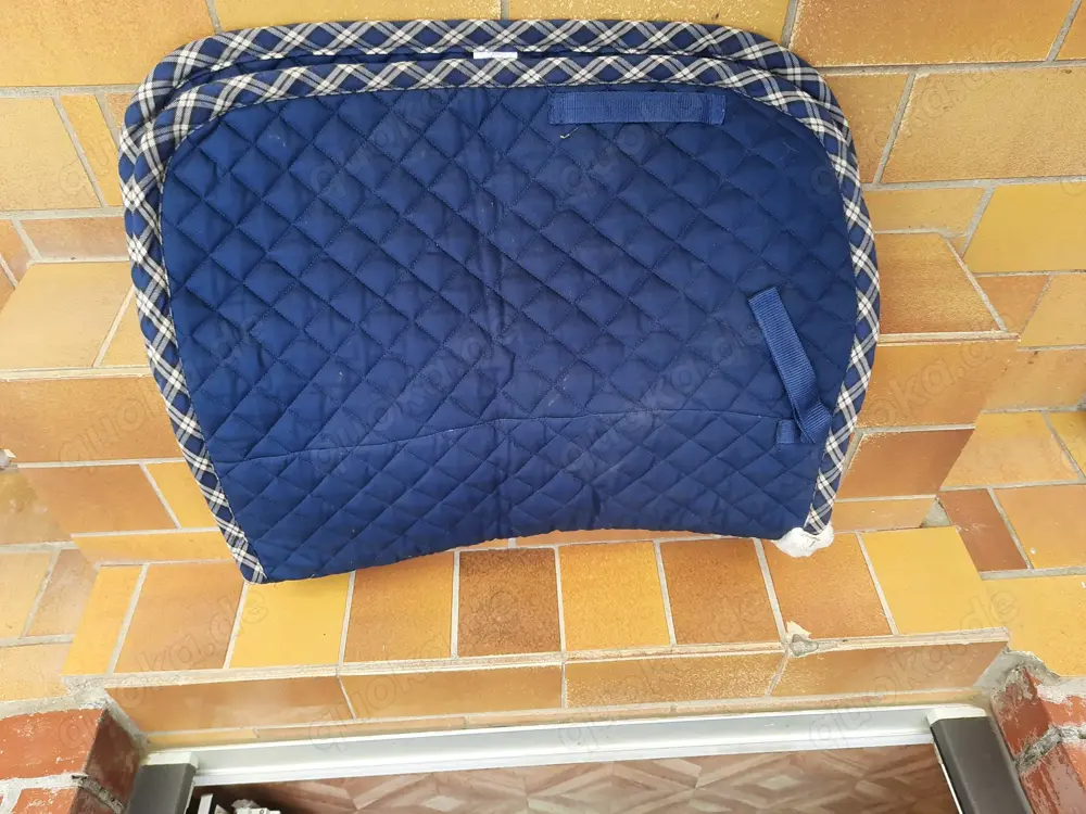 Satteldecke blau für Dt. Reitpony