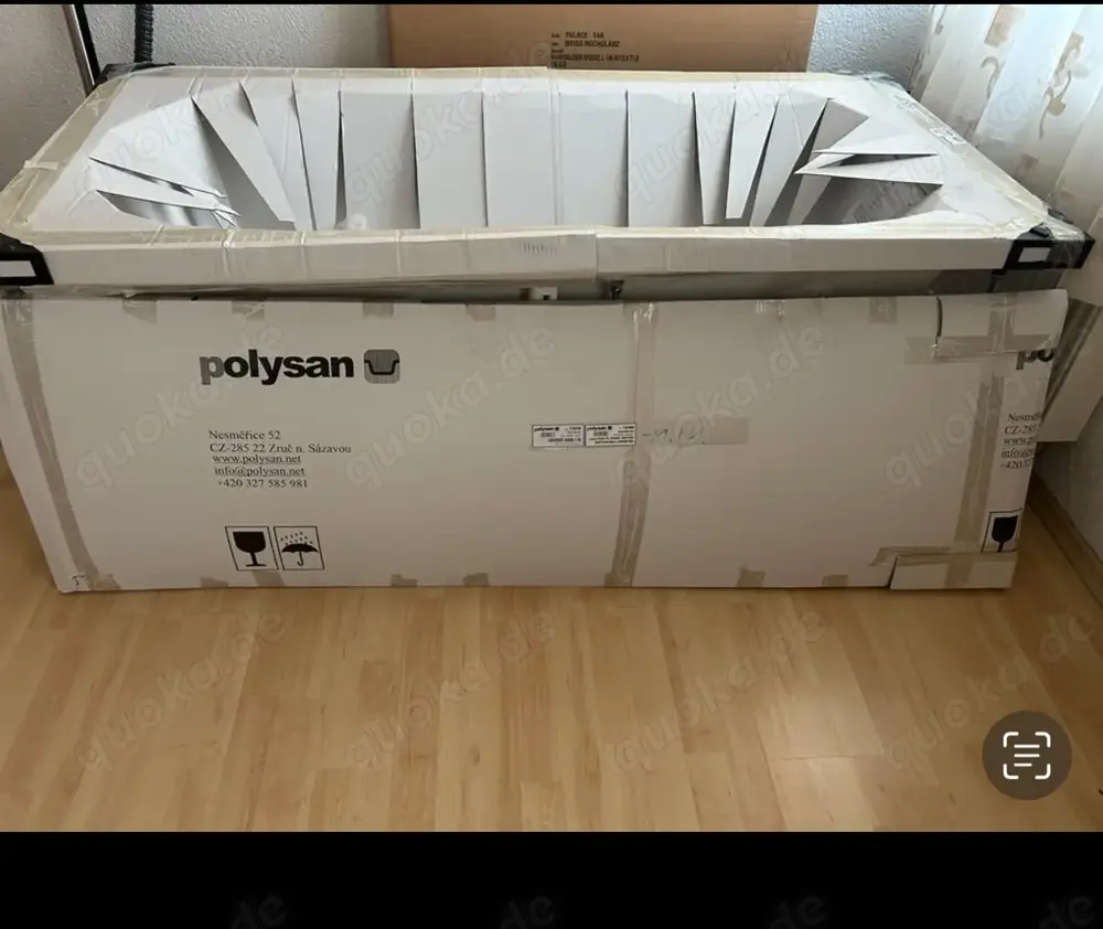 Badewanne neu Rechteckig mit Gestell zu verkaufen