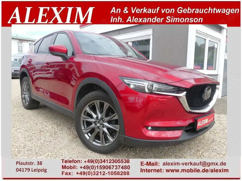 Mazda CX-5 AWD/HUD/Leder/360/Matrix-LED/Sitzlüftung