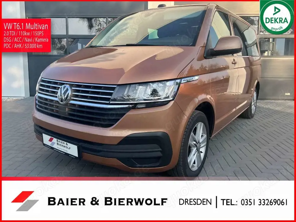 Volkswagen T6 Multivan T6.1 Multivan Comfortline ACC DSG NAVI Kamera SH