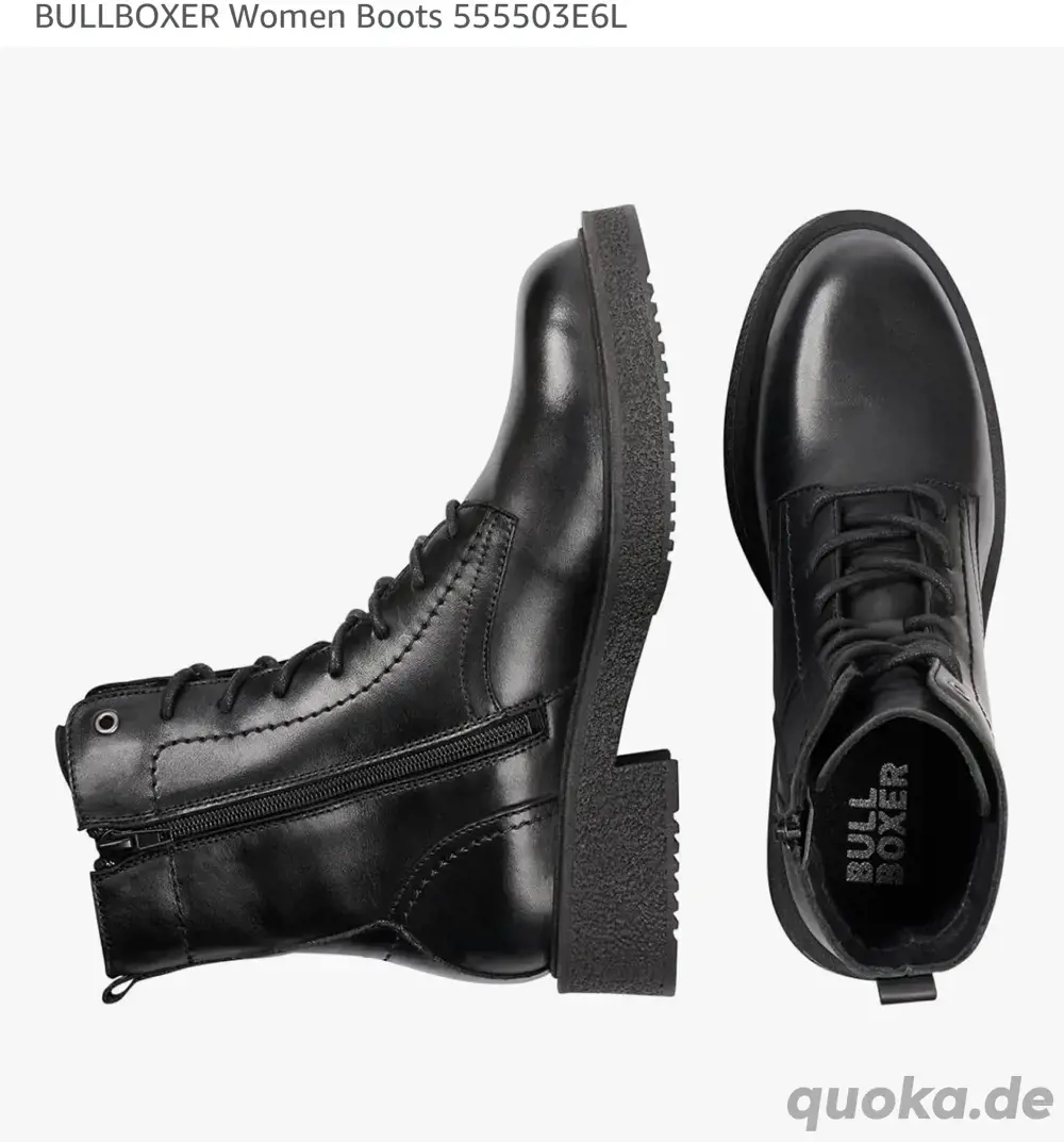 BullBoxer Mira Lace Damen Schnürstiefel 555503E6L Gr 38