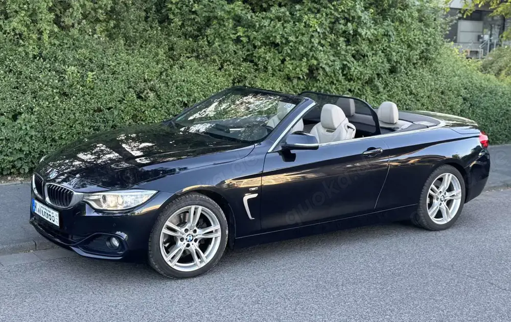 BMW 430 430D Cabrio Sport 2. Hd. 80tkm Insp. neu, 8fach b