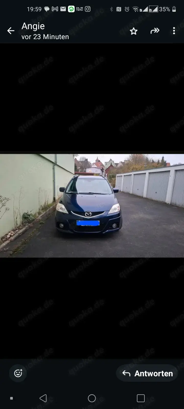 Mazda 5 Diesel 228000 km Bj 2009