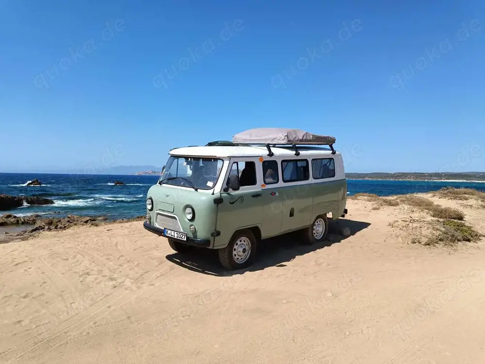 UAZ 2206 Buchanka Jubiläumsmodell, LPG, Klima, Webasto