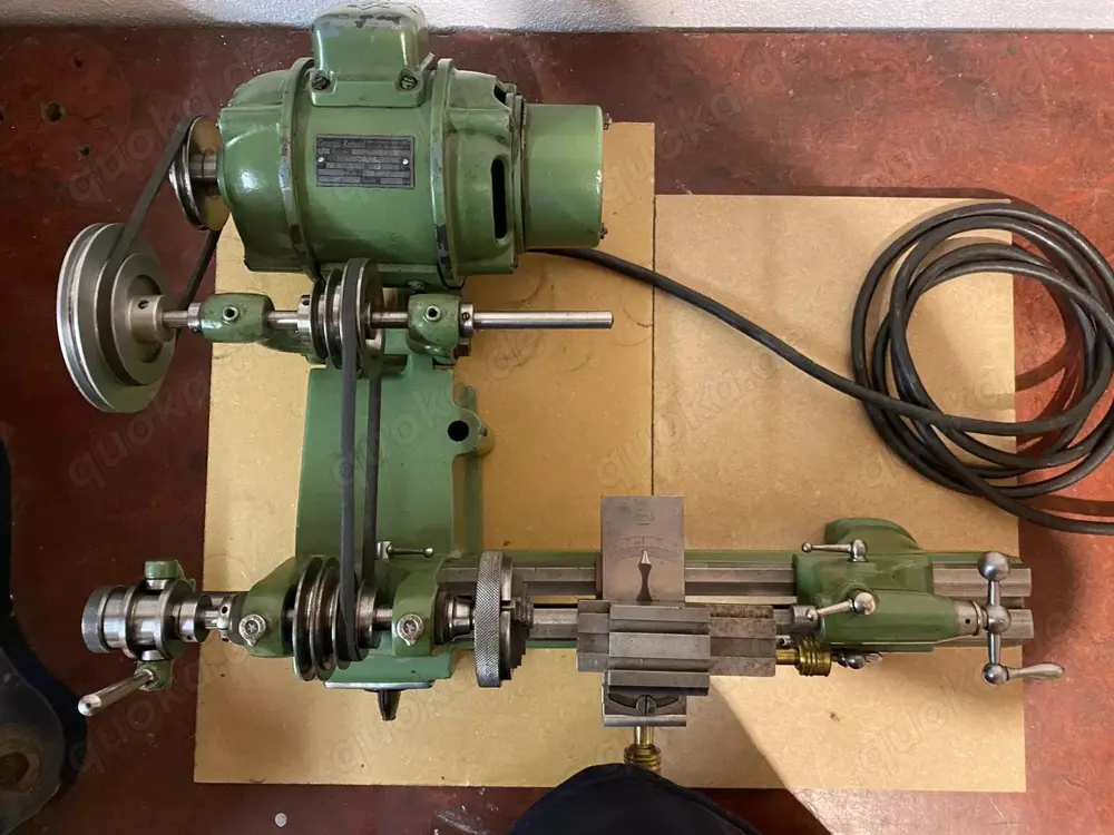 Lorch KD-50 Hochpräzisions-Uhrmacherdrehmaschine (8 mm)