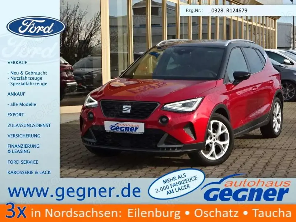 SEAT Arona 110PS OPF FR Winter Tempomat Voll-LED