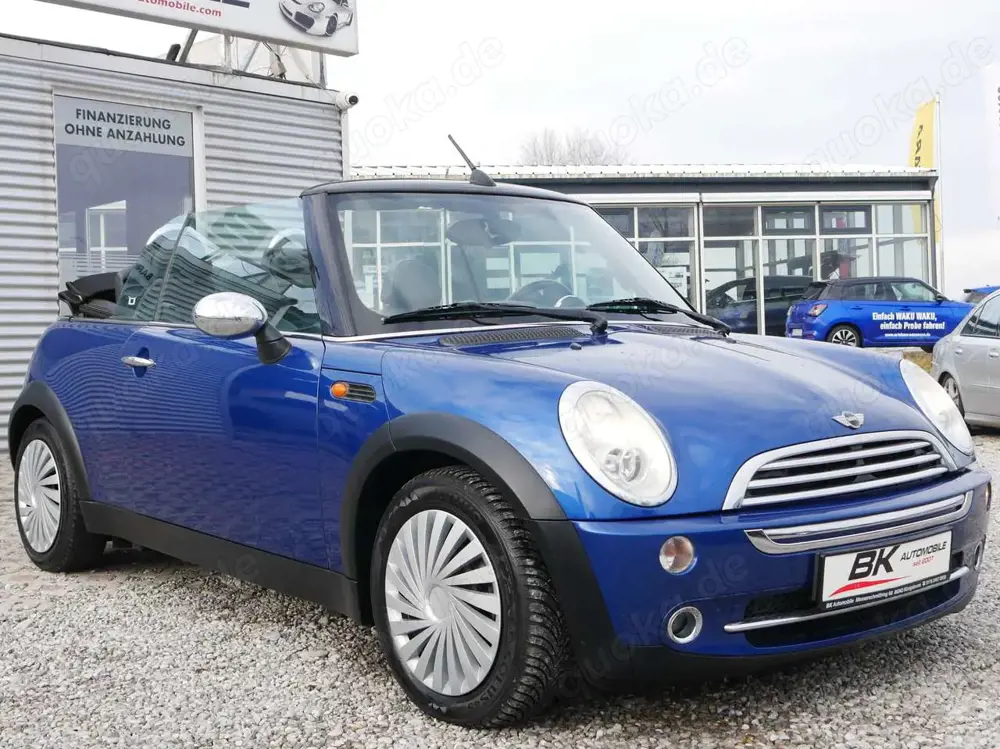 MINI One Cabrio TÜV Neu Scheckheft el. Verdeck Sitzheizu Klima