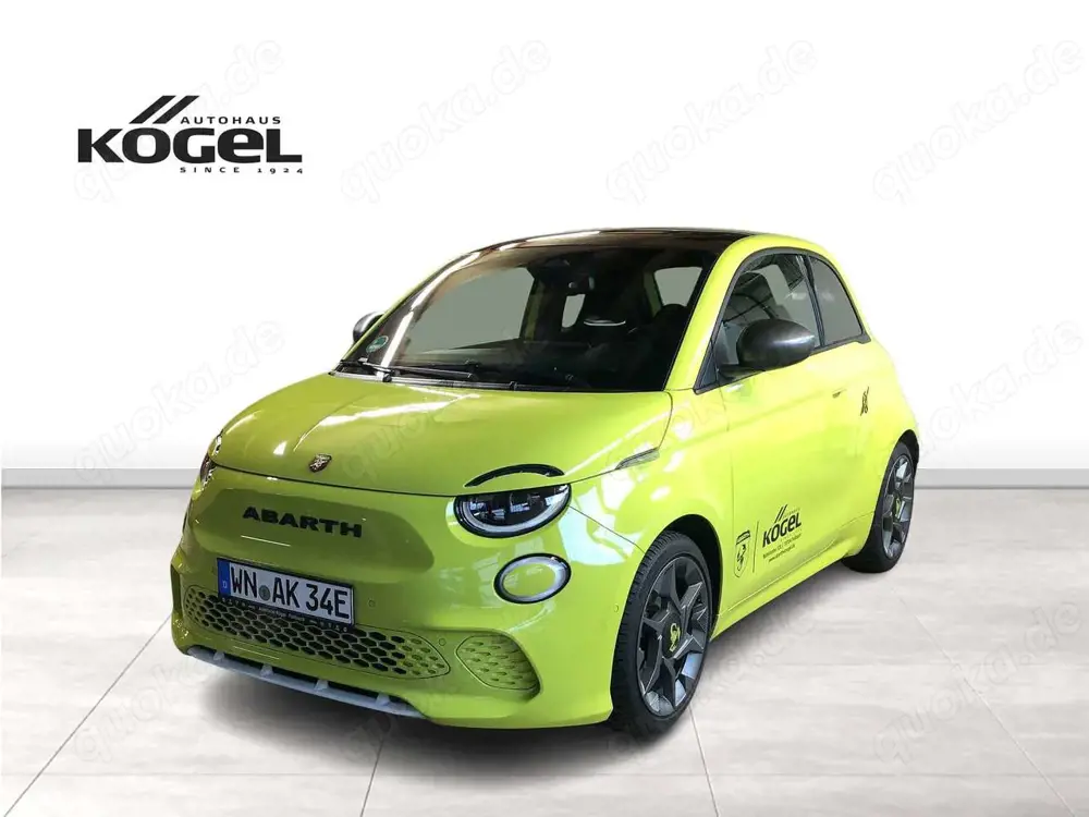Abarth 500e Scorpionissima 42 kWh 155 PS inkl. WKR Alu